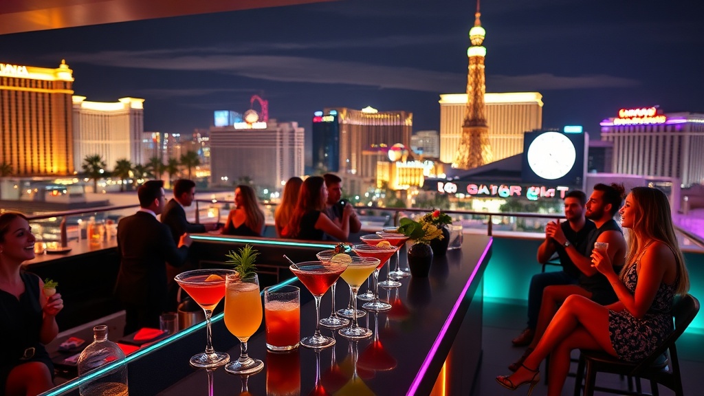 6 Premier Cocktail Bars in Las Vegas Ideal for Groups